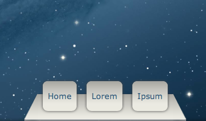 Apple Mountain Lion Dock in CSS