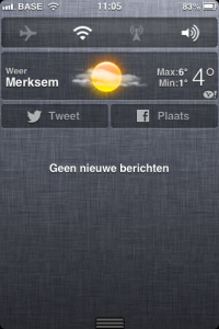 NCSettings in Notification Center
