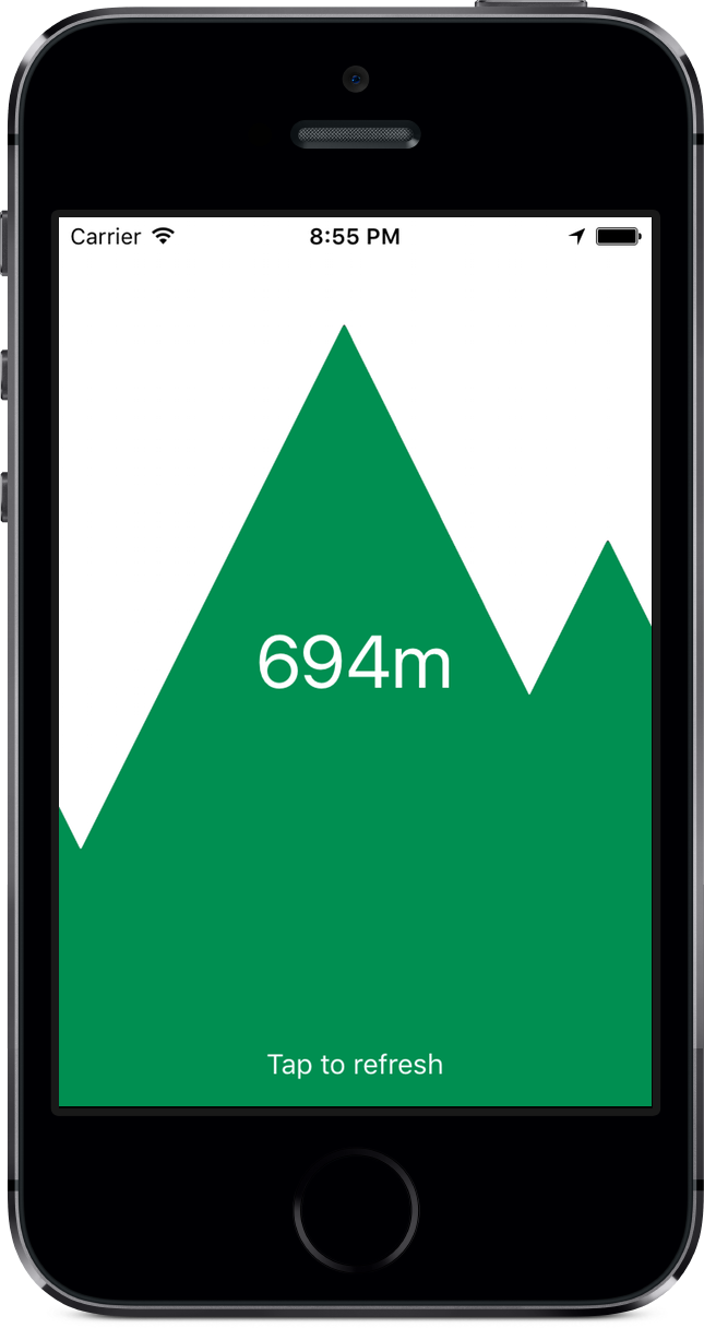 iPhone/iPad altitude app (written in Swift) DenBeke